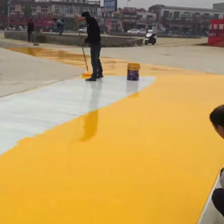 静海彩色路面喷涂翻新的使用寿命多长